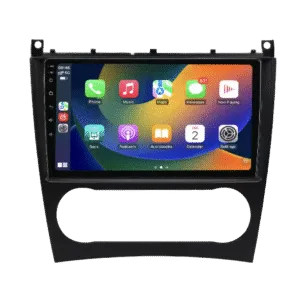 Mercedes C-Klass W203 2005 - 2009 - 9'' Bilradio med Apple CarPlay och Android Auto