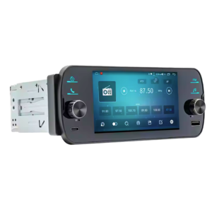 1-DIN 5" bilradio - GPS, CarPlay, 4G