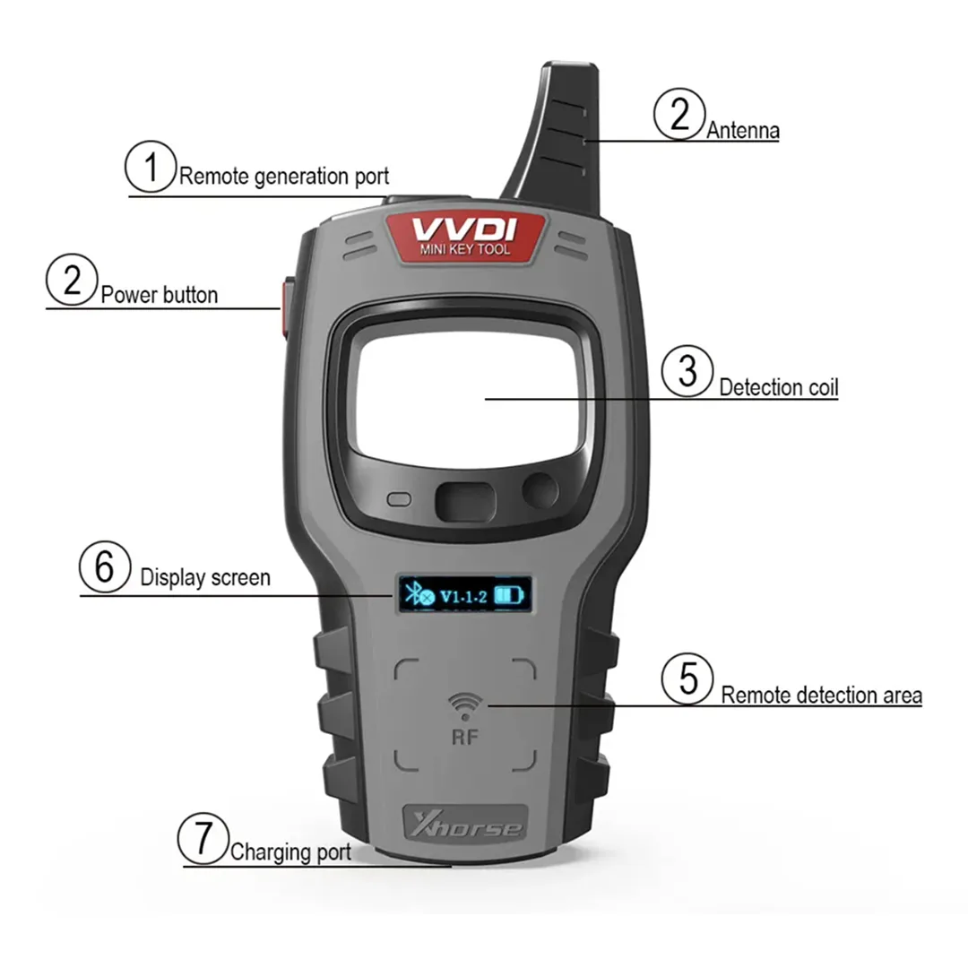 VVDI Mini Key Tool Super Chip 4D 46 ID48 Programmer img3