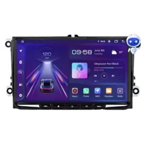 VW Golf 5/6, Passat B6/B7, CC, Tiguan, Touran, Polo 2003-2017 - 9" bilradio med Apple CarPlay och Android Auto
