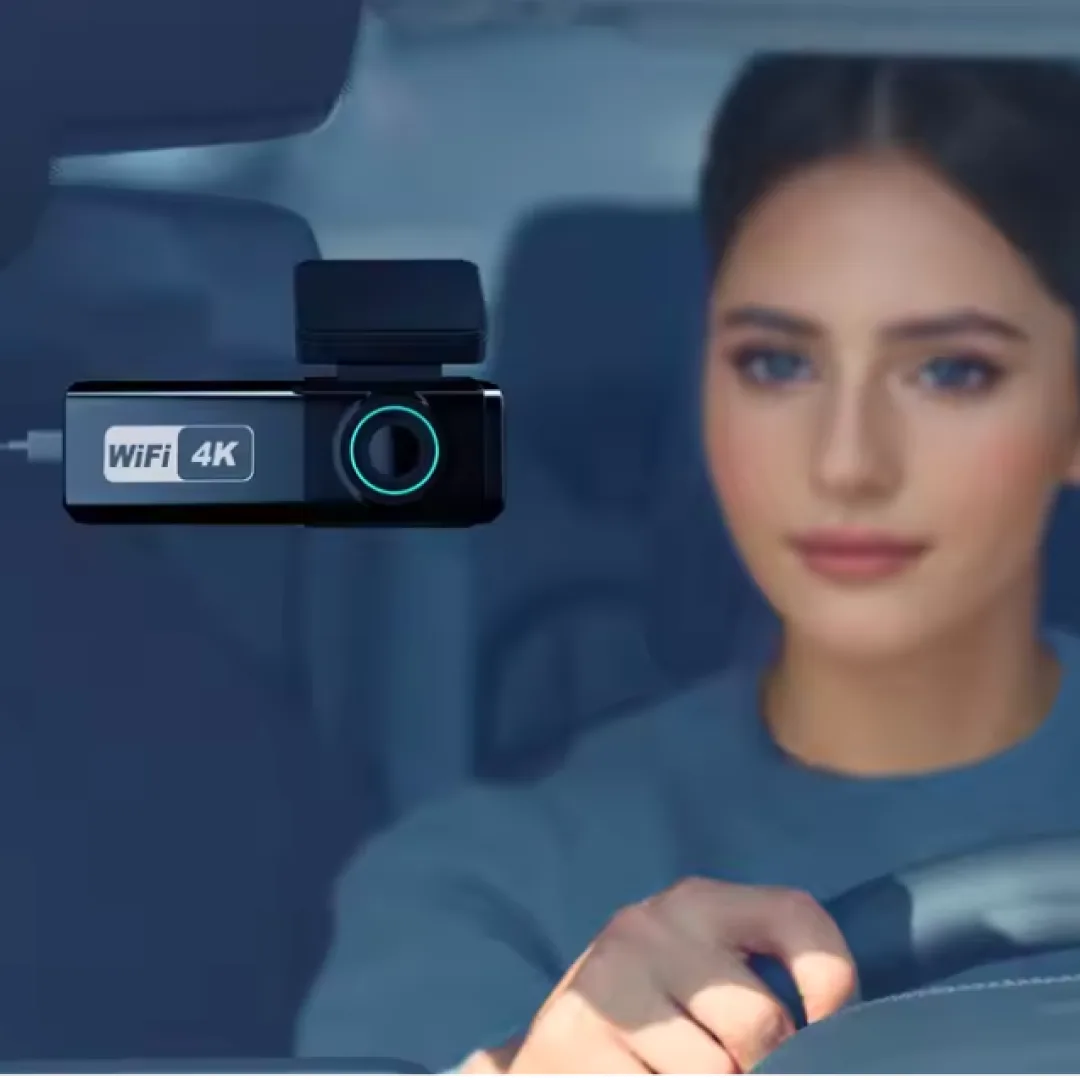 4K Dashcam m. For- & Bagkamera, WiFi, Natsyn & Parkeringsovervågning 3