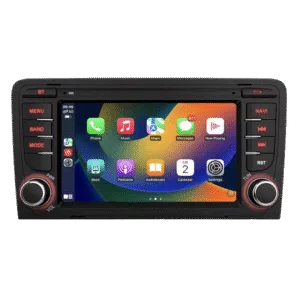 Audi A3 8P 2003-2012 - 7" bilradio med Apple CarPlay och Android Auto