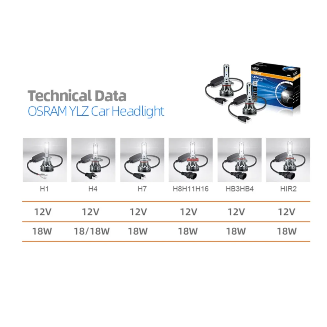 D3S LED-forlygtepærer – 6000K, CANbus, Xenon-erstatning (OSRAM-style)3