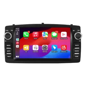 Toyota Corolla E120/E130 2000-2006 - 7" bilradio med Apple CarPlay och Android Auto
