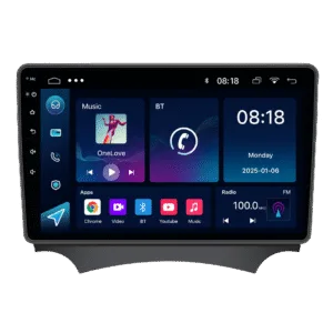 Ford KA 2008 2014 - 9" bilradio med Apple CarPlay och Android Auto