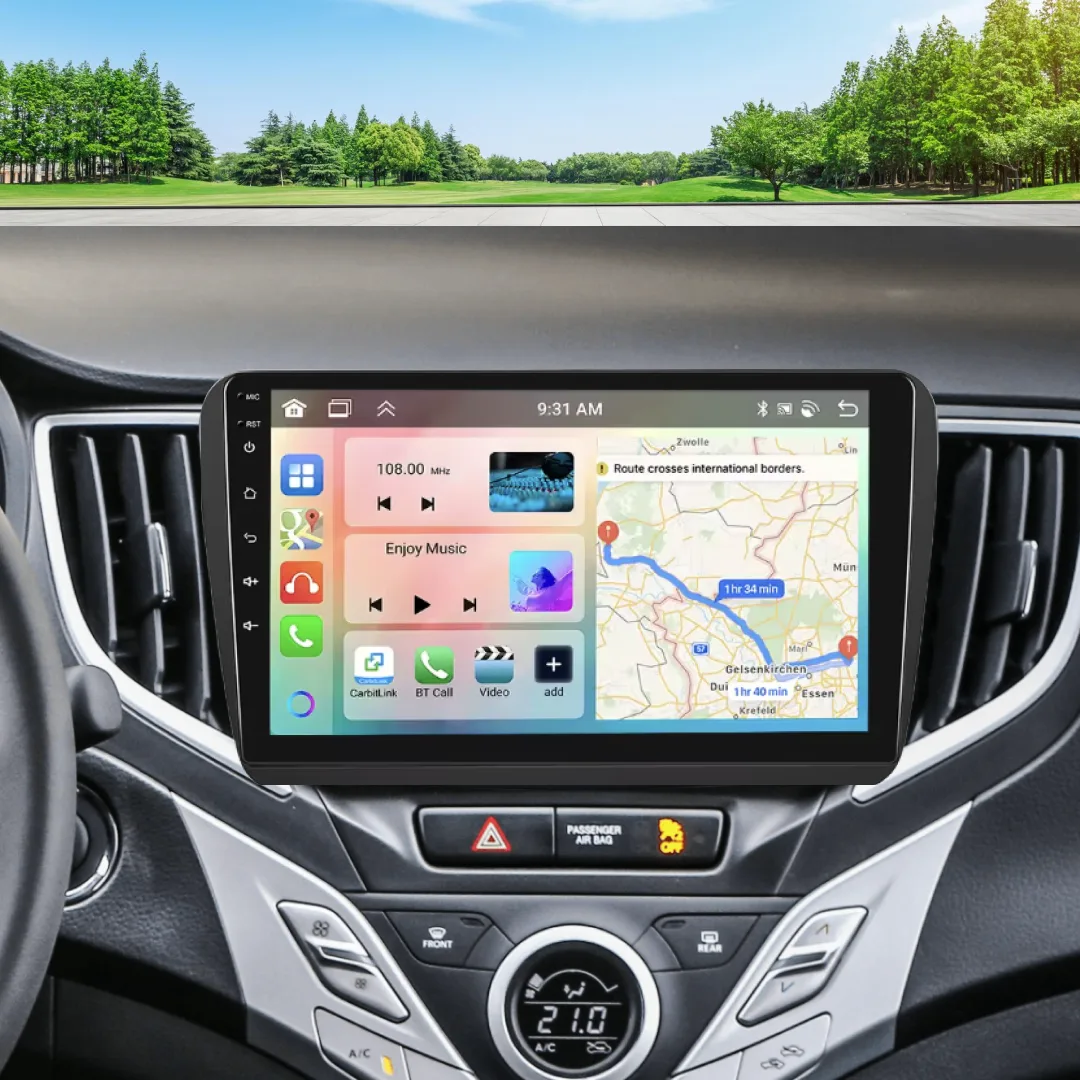 Suzuki Baleno 2010–2016 – 9_ Bilradio m. Apple CarPlay Og Android Auto4