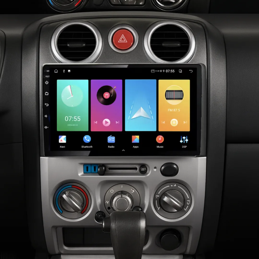 Isuzu D-MAX 2001–2011 – 9_ Bilradio m. Apple CarPlay og Android Auto A