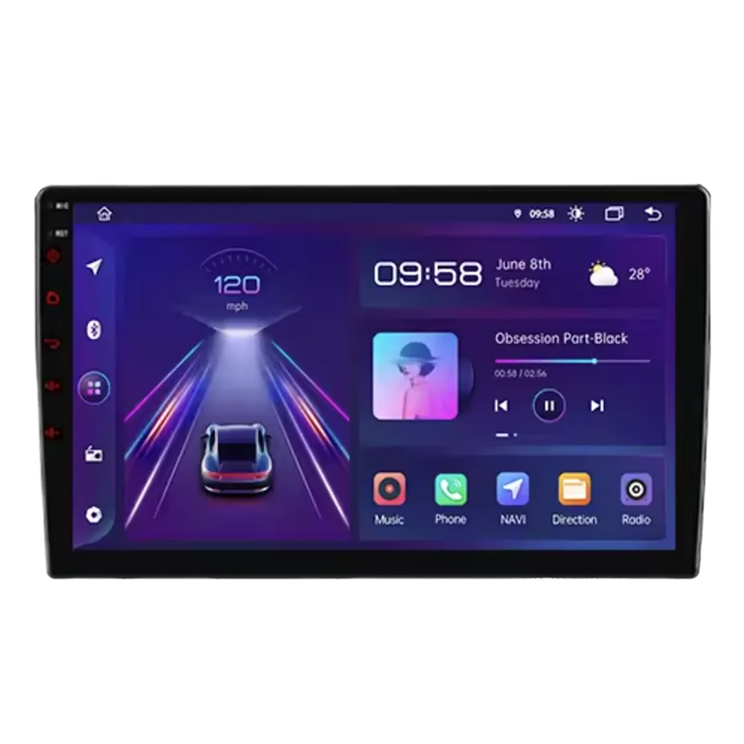Smart Fortwo 451 2005–2010 – 9_ Bilradio m. Apple CarPlay Og Android Auto 4gb