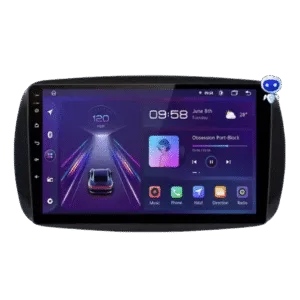 Smart Fortwo 453 2014-2020 - 9" bilradio med Apple CarPlay och Android Auto