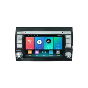 Fiat Bravo 2007-2012 CarPlay-skärm med Android Auto, 8 kärnor och 4 GB RAM